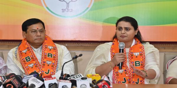 नारी शक्ति वंदन अधिनियम पर कांग्रेस ने किया ‘पाप’, सजा भुगतनी होगी: सर्वानंद सोनोवाल