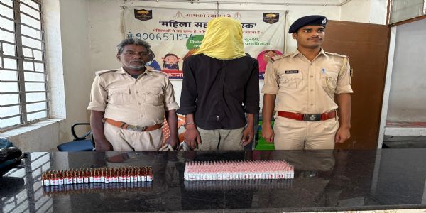 पिपरा पुलिस ने 515 पिस प्रतिबंधित इंजेक्शन की बरामद, एक गिरफ्तार.