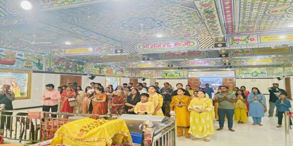 श्री राधा कृष्ण प्रणामी मंदिर में भक्ति भाव से मनी हनुमान जयंती