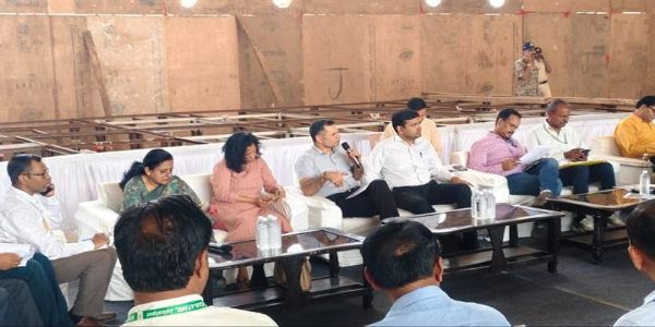 नोडल अधिकारियों की बैठक में कृषि महोत्सव की तैयारियों की समीक्षा करते हुए केन्द्रीय कृषि निदेशक