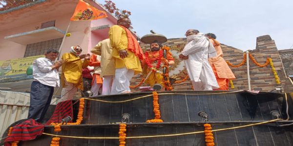 अनूपपुर: जिले भर में मनाया गया भगवान परशुराम का प्राकट्योत्सव, निकाली गई शोभायात्रा