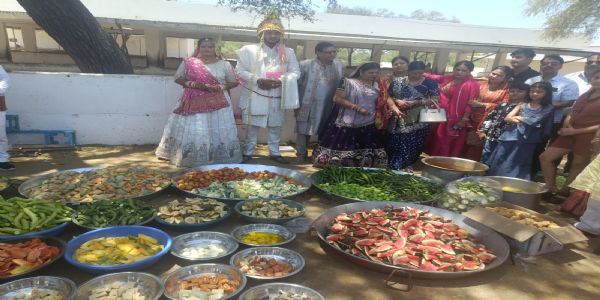 गौशाला में विवाह, गायों को छप्पन भोग—सांवलियाजी में अनोखी शादी बनी मिसाल