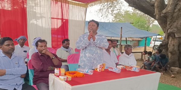 विधायक ने किया भोक्ता झूलन खूंटा का उद्घाटन