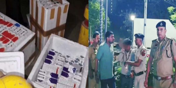 गुरुग्राम: नकली इंजेक्शन बनाने वाली फैक्ट्री पकड़ी