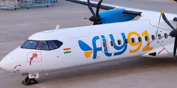 हुब्बली में तूफान के चलते नहीं हाे सकी लैडिंग, कई घंटे दहशत में रहे 18 यात्री