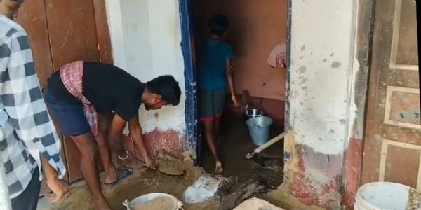 गोघाट के प्राथमिक विद्यालय में मिड-डे मील के दौरान आग, बड़ा हादसा टला