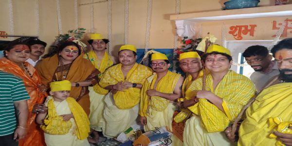 जनेऊ संस्कार में गूंजा सनातन संदेश, 251 बच्चों ने धारण किया ज्ञान का सूत्र