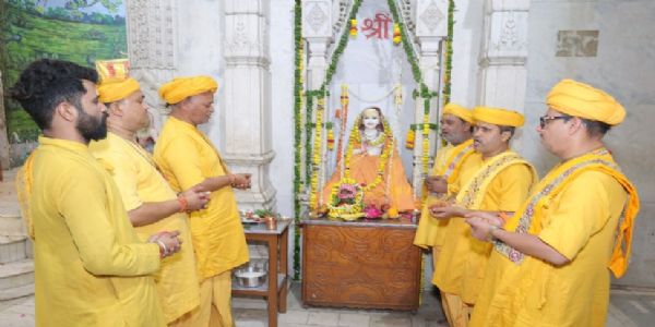 जन्मभूमि पर मनाई गयी आदि जगतगुरू शंकराचार्य की जयंती