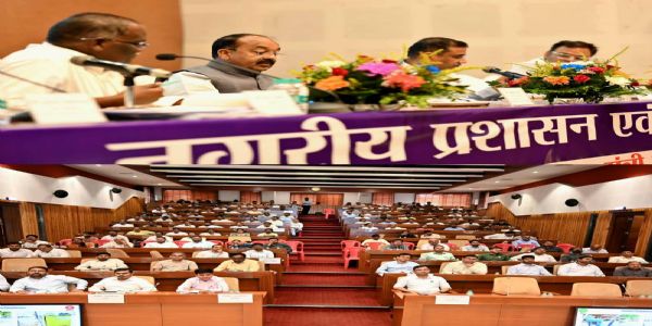 शहरों में बेतरतीब निर्माण, अवैध प्लाटिंग और अतिक्रमण पर सख्ती से लगाएं रोक : उप मुख्यमंत्री साव