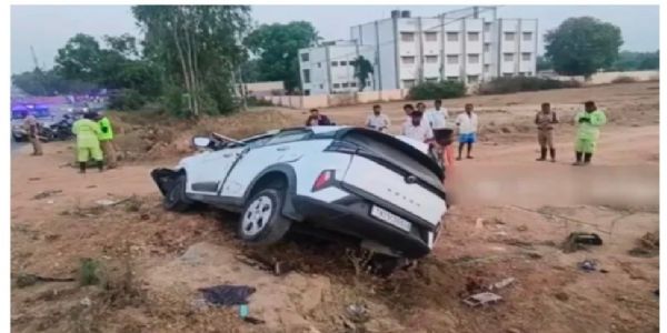 कृष्णागिरी में भीषण हादसा