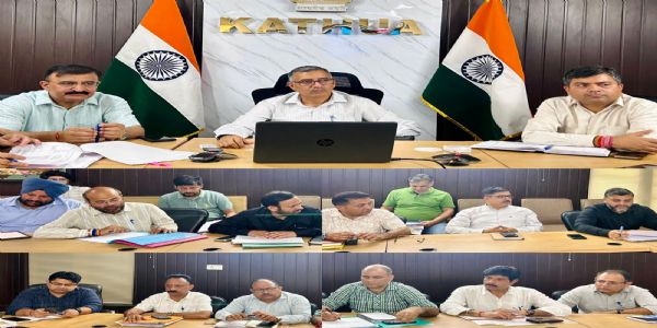 श्री अमरनाथ जी यात्रा-2026 को लेकर डीसी कठुआ सख्त, एक हफ्ते में टेंडर प्रक्रिया पूरी करने के निर्देश