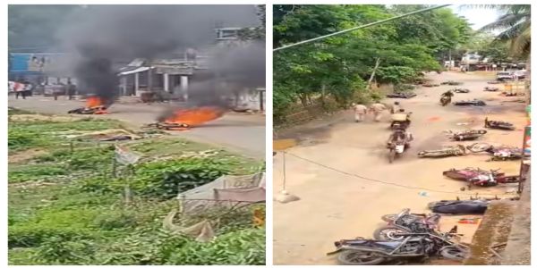 दांतन में भाजपा की रैली पर हमला, 54 घायल