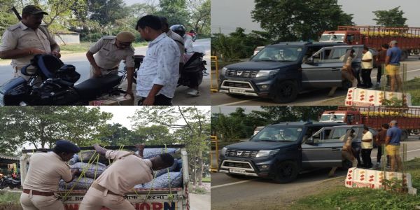 बंगाल विधानसभा चुनाव को लेकर सीमावर्ती क्षेत्रों में अलर्ट, 49 चेक पोस्ट पर सघन जांच