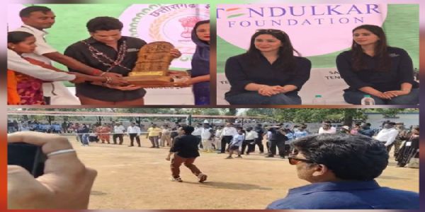 बस्तर में डायमंड बहुत हैं, बस सही तरीके से पॉलिश करना पड़ेगा : सचिन तेंदुलकर