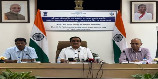 भारतीय अंतरराष्ट्रीय जल सप्ताह 22 से 26 सितंबर को, जलवायु और जल प्रबंधन पर फोकस