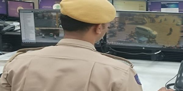 अभय कमांड एंड कंट्रोल सेंटर की सतर्कता से चोरी की वारदात विफल