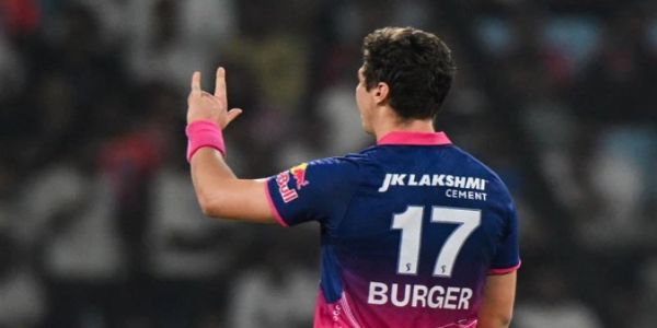 आईपीएल 2026 : आचार संहिता उल्लंघन पर नांद्रे बर्गर पर जुर्माना, एक डिमेरिट अंक भी जोड़ा गया