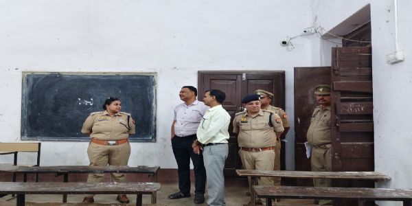 होमगार्ड भर्ती परीक्षा की तैयारी तेज, डीएम-एसपी ने किया निरीक्षण