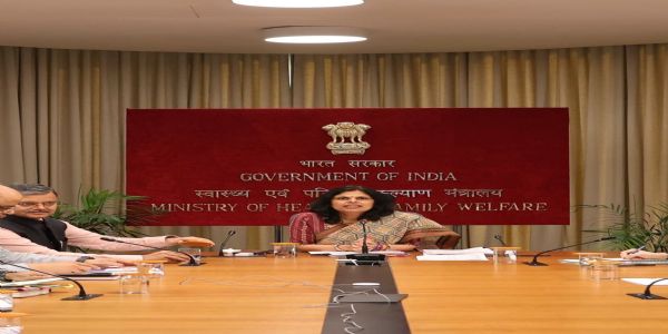 स्वास्थ्य योजनाओं को लेकर स्वास्थ्य सचिव ने राज्यों के साथ की समीक्षा बैठक