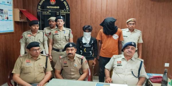 फतेहाबाद : चोरी की मोटरसाइकिल समेत दो काबू