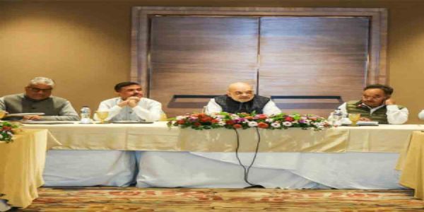 बंगाल चुनाव के बीच अमित शाह ने भाजपा की संगठनात्मक गतिविधियों की समीक्षा