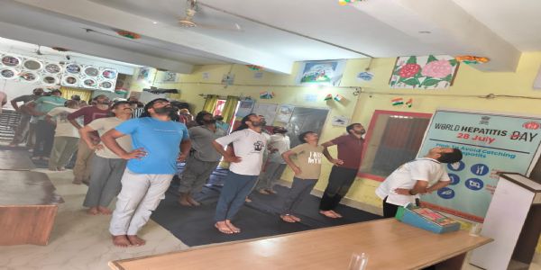 नशा मुक्त अभियान के तहत जिला जेल कठुआ में जागरूकता कार्यक्रम, योग व व्याख्यान से मिला लाभ