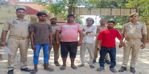 24 लाख की हेरोइन के साथ चार तस्कर गिरफ्तार