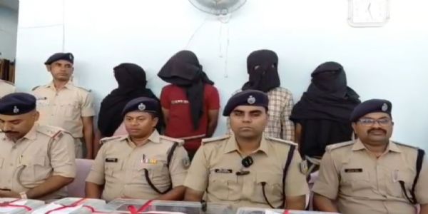 हत्या मामले में चार आरोपित गिरफ्तार