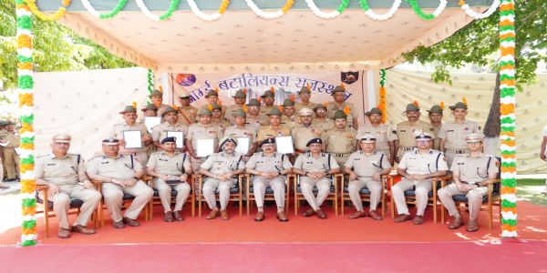 अनुशासन और मुस्तैदी से ही बनती है पुलिस की असली पहचान: डीजीपी राजीव कुमार शर्मा