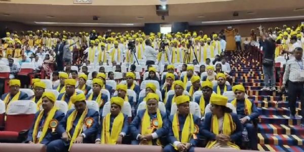 बीएयू का नौवां दीक्षांत समारोह, 443 विद्यार्थियों को मिली उपाधि