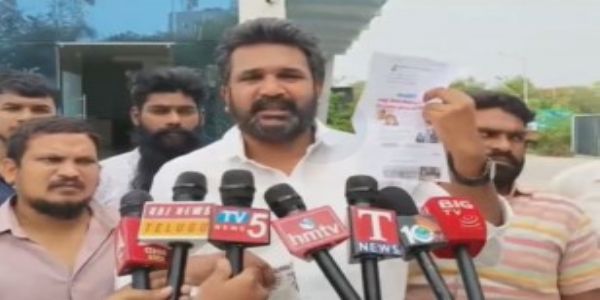 बीआरएस के सोशल मीडिया संयोजक मन्ने कृष्णांक गिरफ्तार, मंत्री के खिलाफ आपत्तिजनक सामग्री पाेस्ट करने का है आरोप