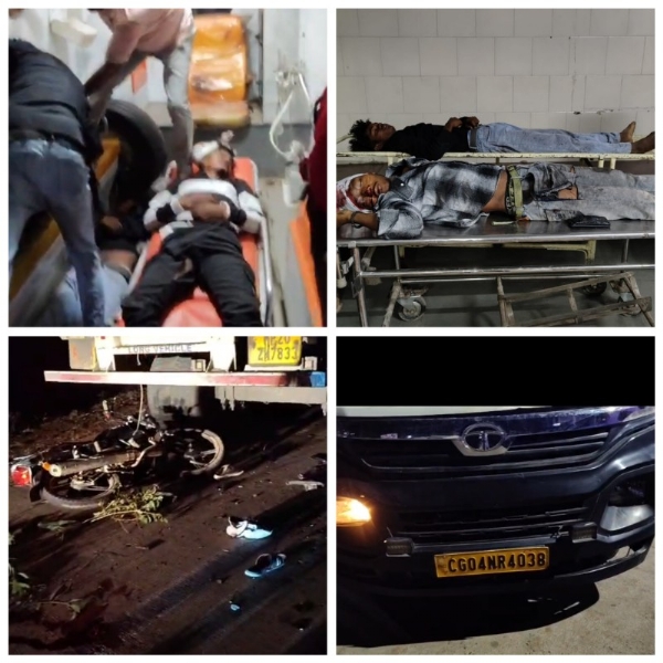 भीषण सड़क हादसे में दो चचेरे भाइयों की मौत दो गम्भीर शहडोल रिफर