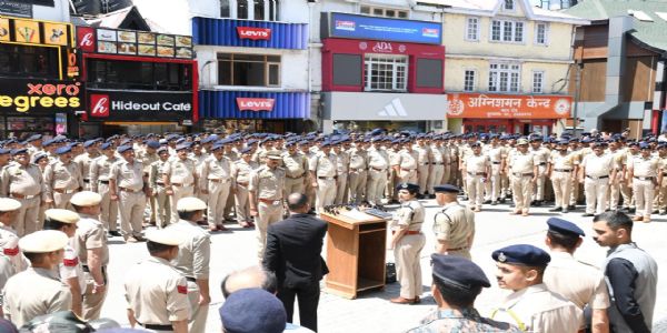 राष्ट्रपति के दौरे को लेकर शिमला में पुलिस अलर्ट, सुरक्षा के सख्त निर्देश