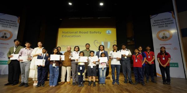 नेशनल रोड सेफ्टी एजुकेशन एक्सीलेन्स अवॉर्ड्स के विजेताओं की घोषणा