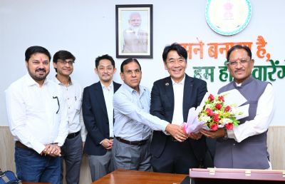 रायपुर : मुख्यमंत्री साय से जापान के प्रतिनिधिमंडल की सौजन्य मुलाकात