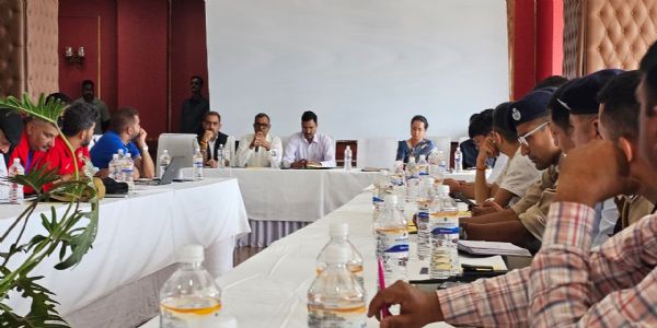 आईपीएल मैचों को लेकर उपायुक्त ने की तैयारियों की समीक्षा