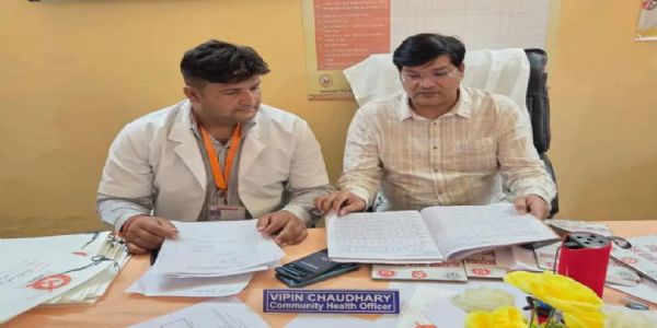 हाथरस : आरोग्य मंदिर का एनएचएसआरसी नई दिल्ली की टीम ने वर्चुअल एक्सटर्नल एसेसमेंट किया