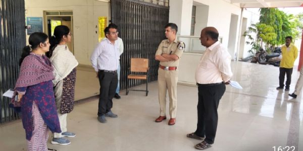 राजगढ़ःराज्य सेवा एवं राज्य वन सेवा प्रारंभिक परीक्षा कल, कलेक्टर ने किया तैयारियों का निरीक्षण