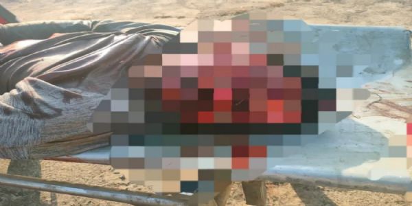 राजगढ़ः हाइवे ओवरब्रिज पर मिला सिर कुचला युवक का शव, पहचान के प्रयास जारी