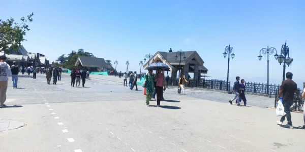 शिमला में धूप