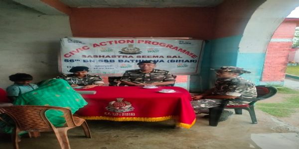 एसएसबी ने जीवंत गांव में लगाया चिकित्सा शिविर