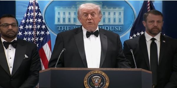 अमेरिकी गणतंत्र पर हमला नया नहीं, देशवासी लें मतभेदों को शांतिपूर्वक सुलझाने का संकल्पः ट्रंप