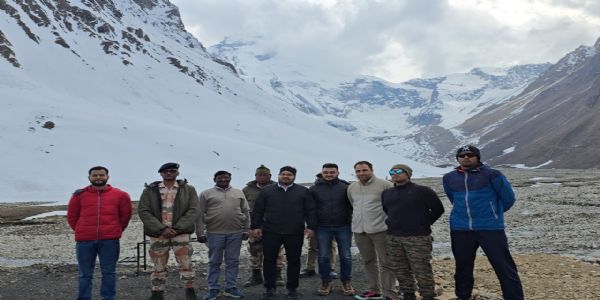 आदि कैलाश यात्रा-2026: गूंजी में तैयारियों का निरीक्षण