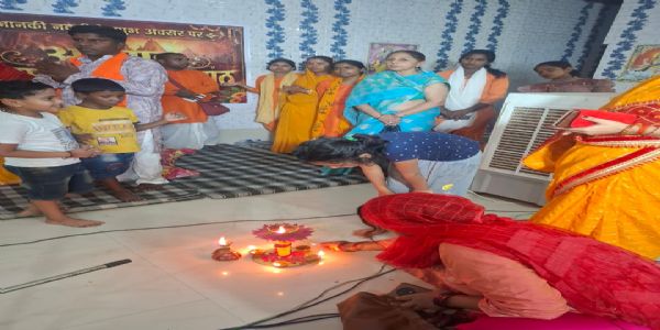 भक्तिमय वातारण में धूमधाम से मनाया गया जानकी नवमी महोत्सव