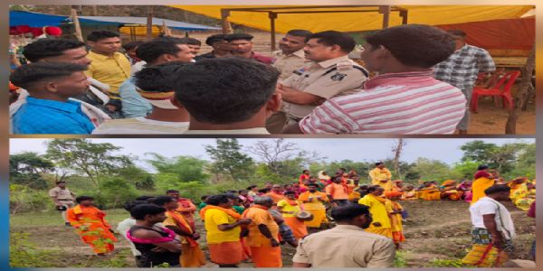 कोंडागांव जिले के नक्सल मुक्त हाेने की घाेषणा के बाद पुलिस खाकी वर्दी धारण कर रहे