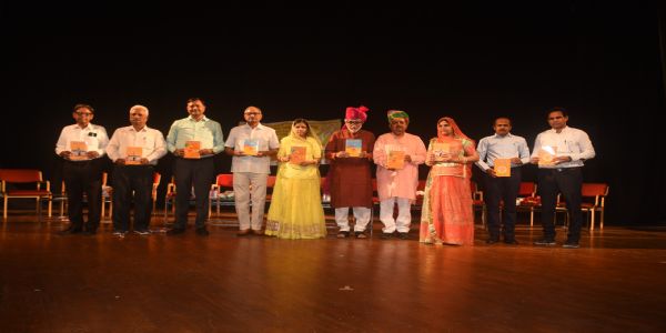 जवाहर कला केंद्र बना साहित्यिक संगम: चार कृतियों का विमोचन