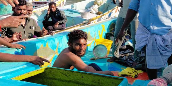 इतिहास में पहली बार तमिलनाडु के मछुआरों के हाथ लगा श्रीलंकाई समुद्री लुटेरा