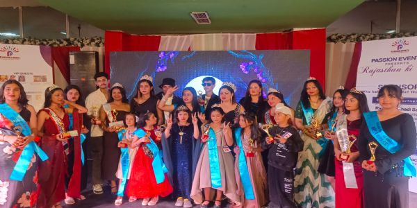 राजस्थान की शान में सजी खूबसूरती की महफिल: दामिनी बनीं मिसेज राजस्थान