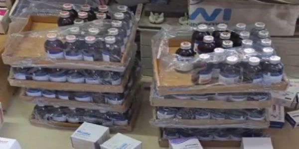 गुरुग्राम: ड्रग कंट्रोल विभाग ने मेडिकल स्टोर पर छापा मारकर एमटीपी किट व नशीली दवाईयां की बरामद