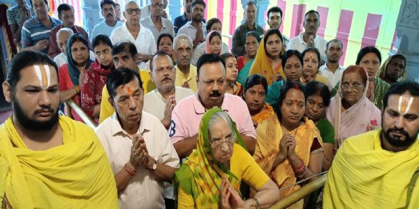 मोहिनी एकादशी पर श्रीलक्ष्मी वेंकटेश्वर मंदिर में अनुष्ठान, भक्तिभाव से गूंजा परिसर